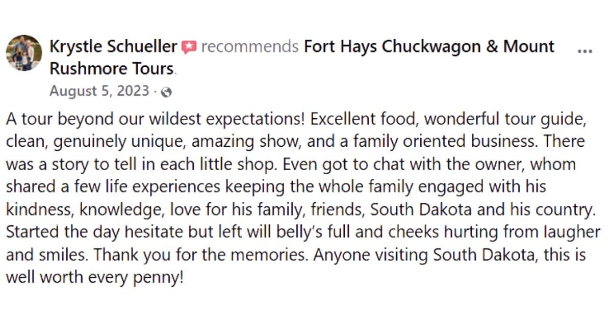 K Schueller Facebook Review K Schueller Facebook Review Fort Hays