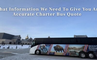 What Information We Need To Give You An Accurate Charter Bus Quote